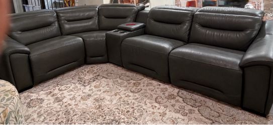 Gray 6pc power recliner sofa