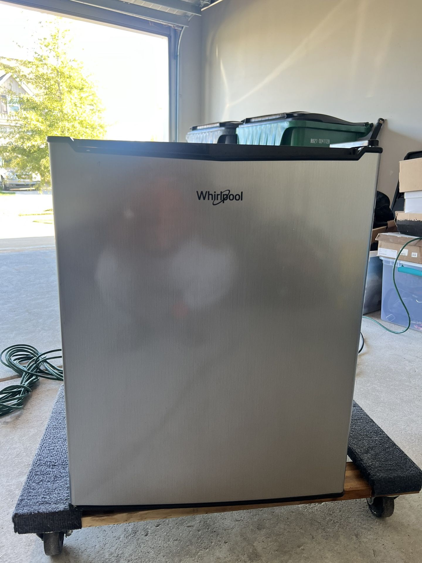 Whirlpool 2.7 cu ft Mini Refrigerator - Stainless Steel