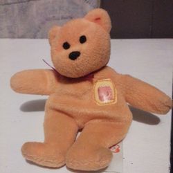 McDonald's Collectible Ty Beanie Baby Bear 25 Years Anniversary  Happy Meal Bear stuffed Toy.