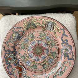 Antique Chinoiserie Tongzhi Period Plate