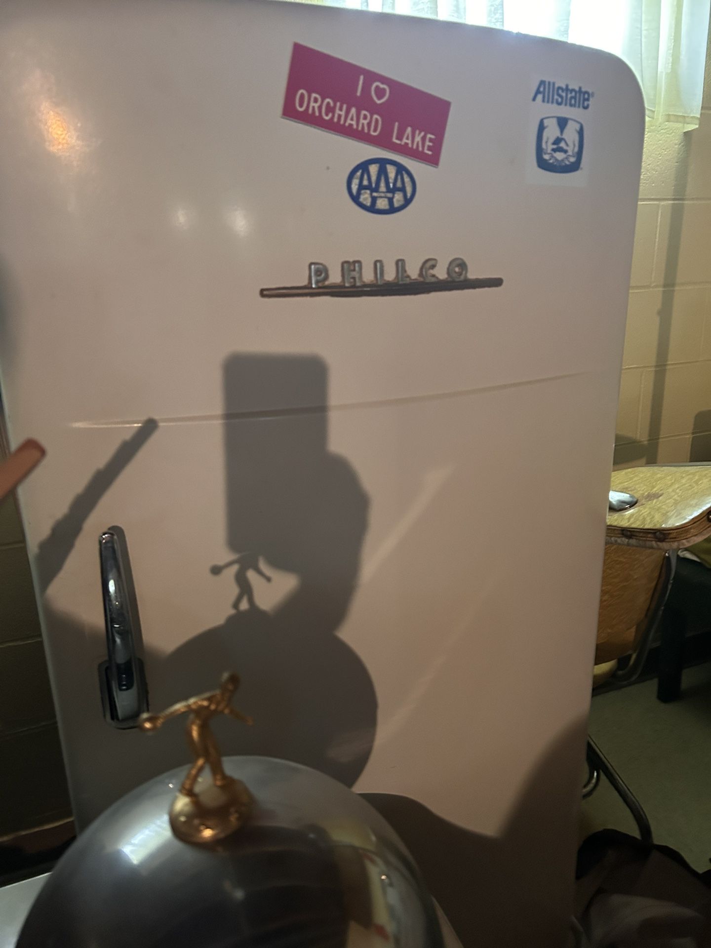 Vintage 1950 Philco Refrigerator/ Freezer