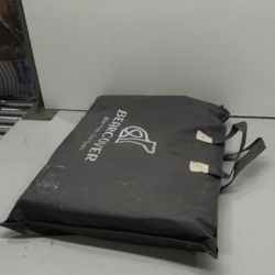 BEARCOVER Back Seat Extender ，Heavy Duty Leatherette Car Seat Cover for Back Seat ，Wash-Free Hard Bottom Hammock for Car Holds 500lbs，Travel Dog Bed f