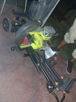 18v compound sliding miter saw