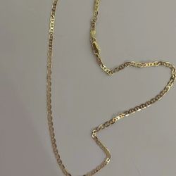 14k Yellow Gold Mariner Chain