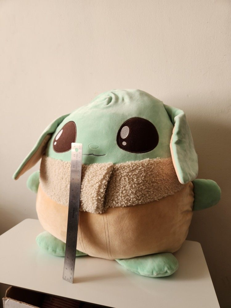 GIANT BABY YODA PLUSH 