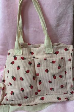 Strawberry & pink bag