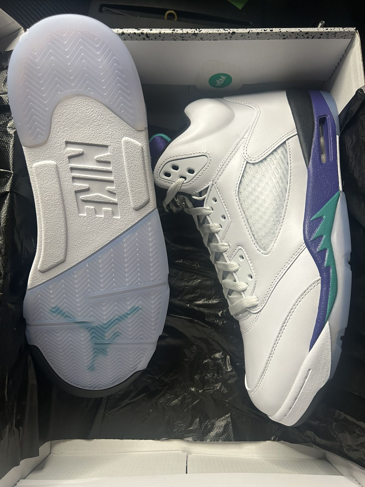 Jordan 5 Grape Size 13 New