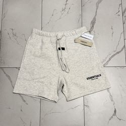 Light OatMeal Essential Fear Of God Shorts