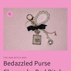 Bedazzled Purse Charms 