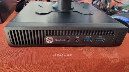 HP EliteDesk 705 G3 Desktop Mini Computer 