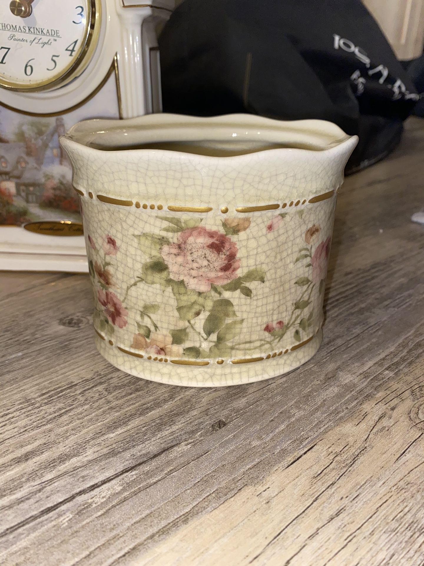 Porcelain Bathroom Storage Container