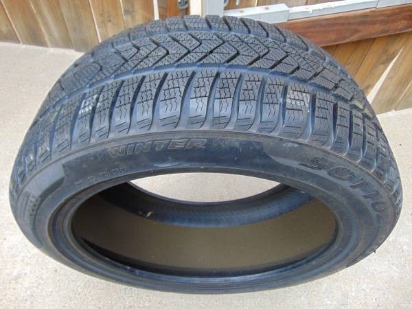 4 New Old Stock 235 45 18 Pirelli Winter Sottozero 3 Tires 98V Date 2021