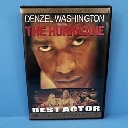 The Hurricane (DVD, 2000) Collector’s Edition – Denzel Washington, Widescreen