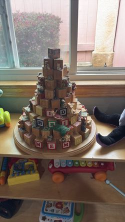 ABC block decoration for classroom