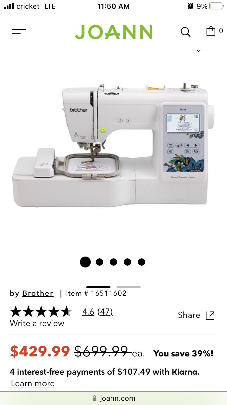 Brother Pe535 Computer embroidery machine for Sale in Fort Lauderdale, FL -  OfferUp