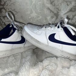 Blue Nike Air Forces