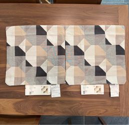 IKEA Throw Pillow Covers, 20x20 (Set of 2)