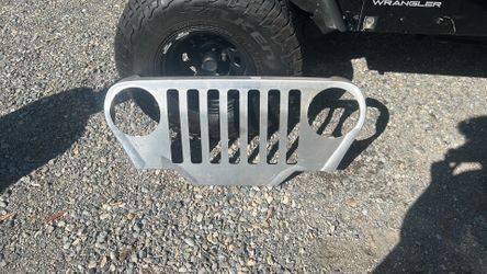 Front grill for a Jeep