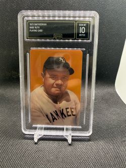 1973 Smithsonian Babe Ruth Playing Card