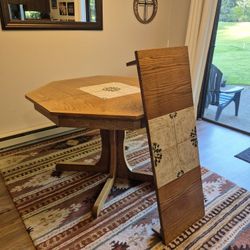 Oak Table With Leaf