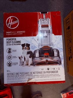 Hoover smart carpet cleaner Auto cleans