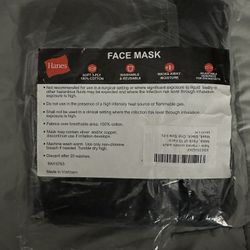 Hanes Reusable Face Masks, Pack Of 50