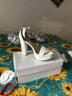 White High Heels