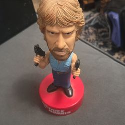 Chuck Norris funko Bobblehead talks