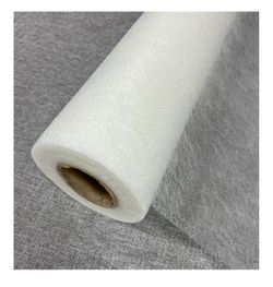 59"x 79" Double Sided Iron-On Adhesive Fusible Interfacing Webbing for Sewing,Lightweight White Inte