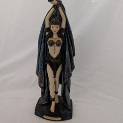 Object ' d Elegance  Dance Of The Seven Vails - Statue Figurine Belly Dancer 