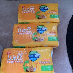 Diapers Size 1