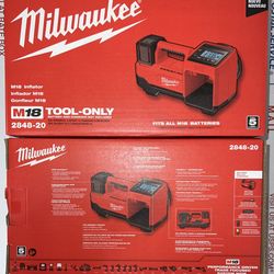 Milwaukee M18 Inflator. Tool Only. Model #2848-20