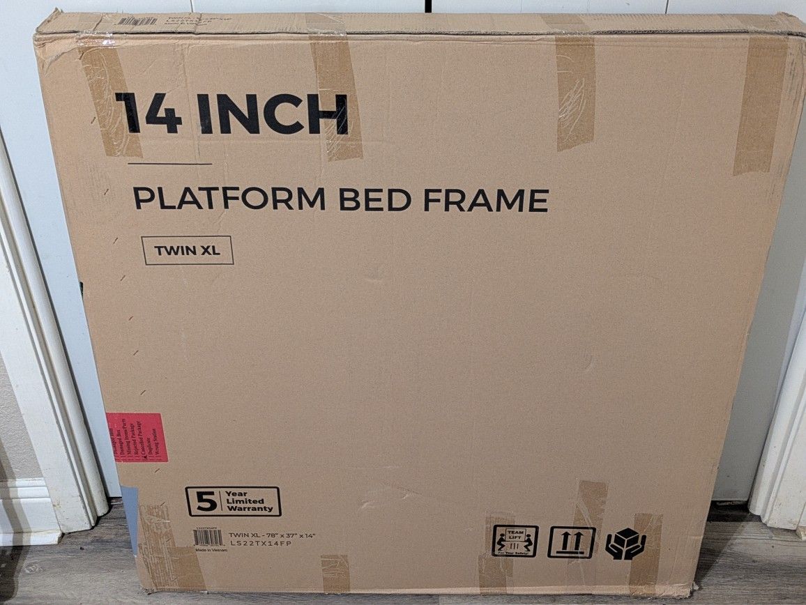 Twin XL 14 Inch Bed Frame