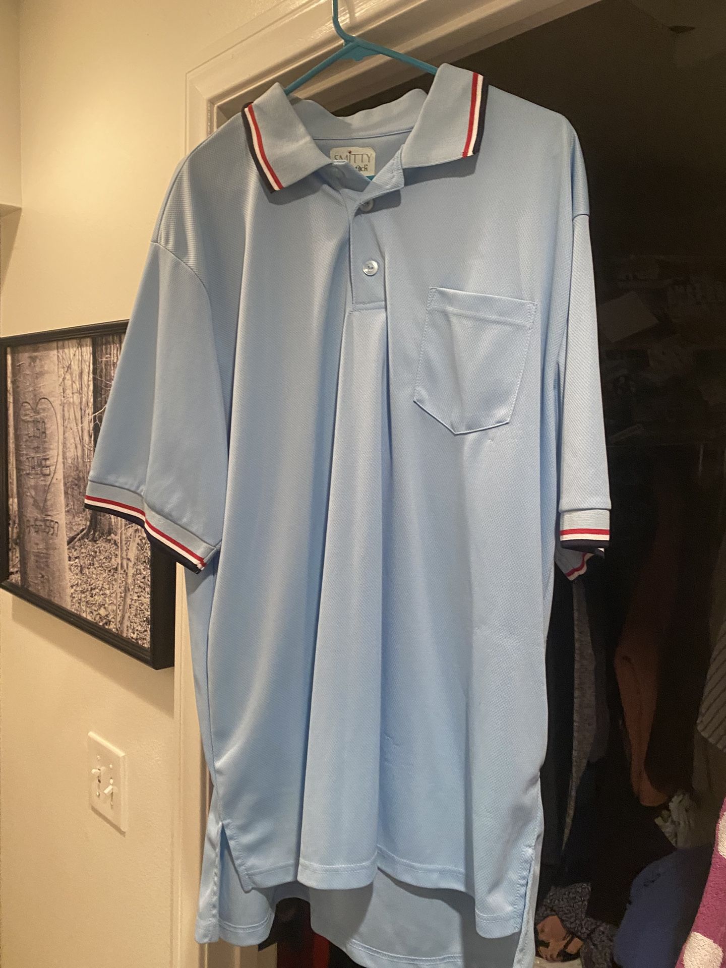 Powder, Blue Umpire Shirt