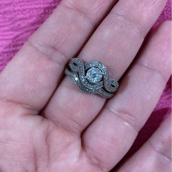 14kt Wedding Set Lifetime Warranty Size 10 