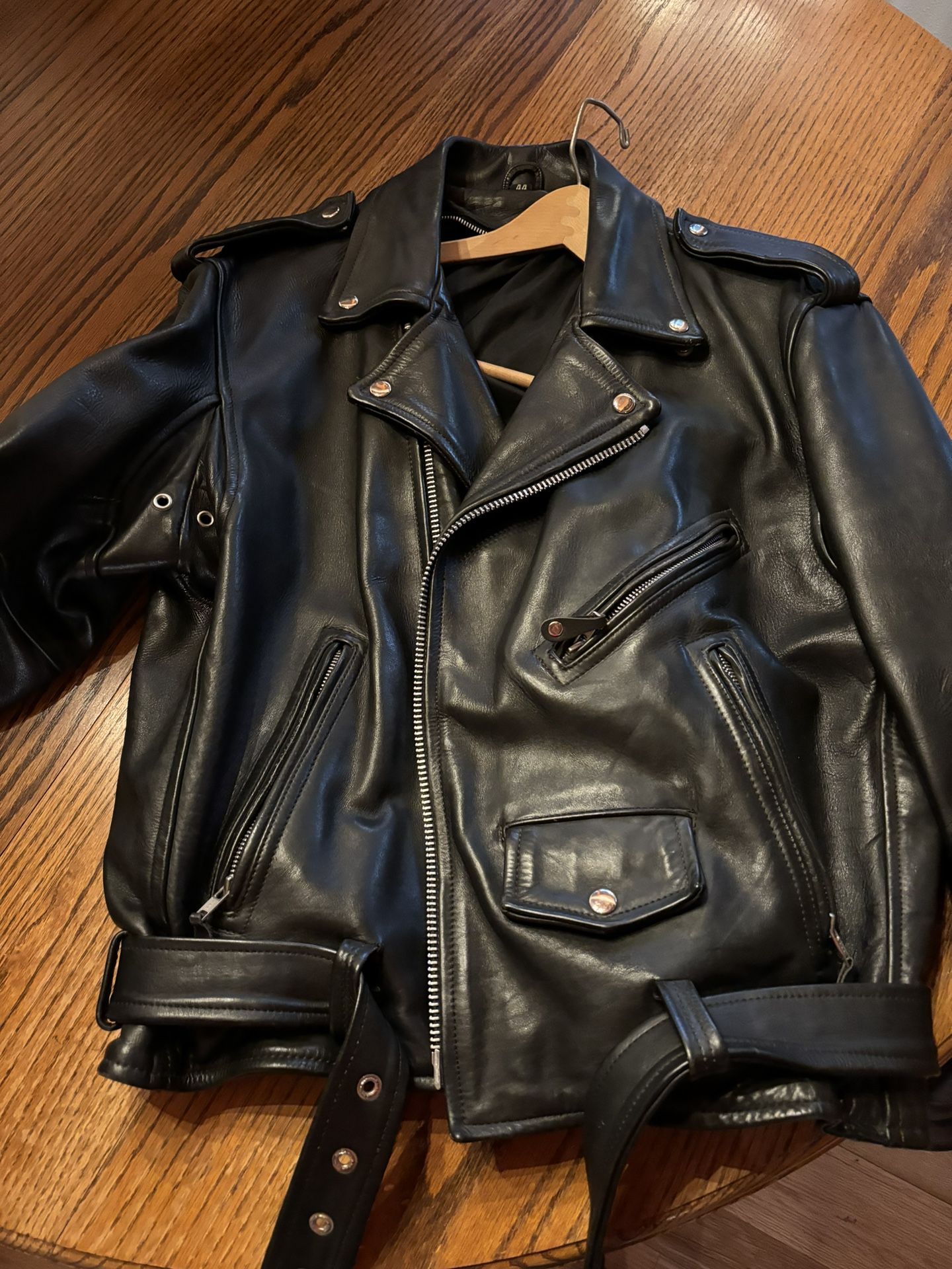 Leather Motorcycle Jacket