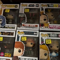 Just Over 60 Funkos