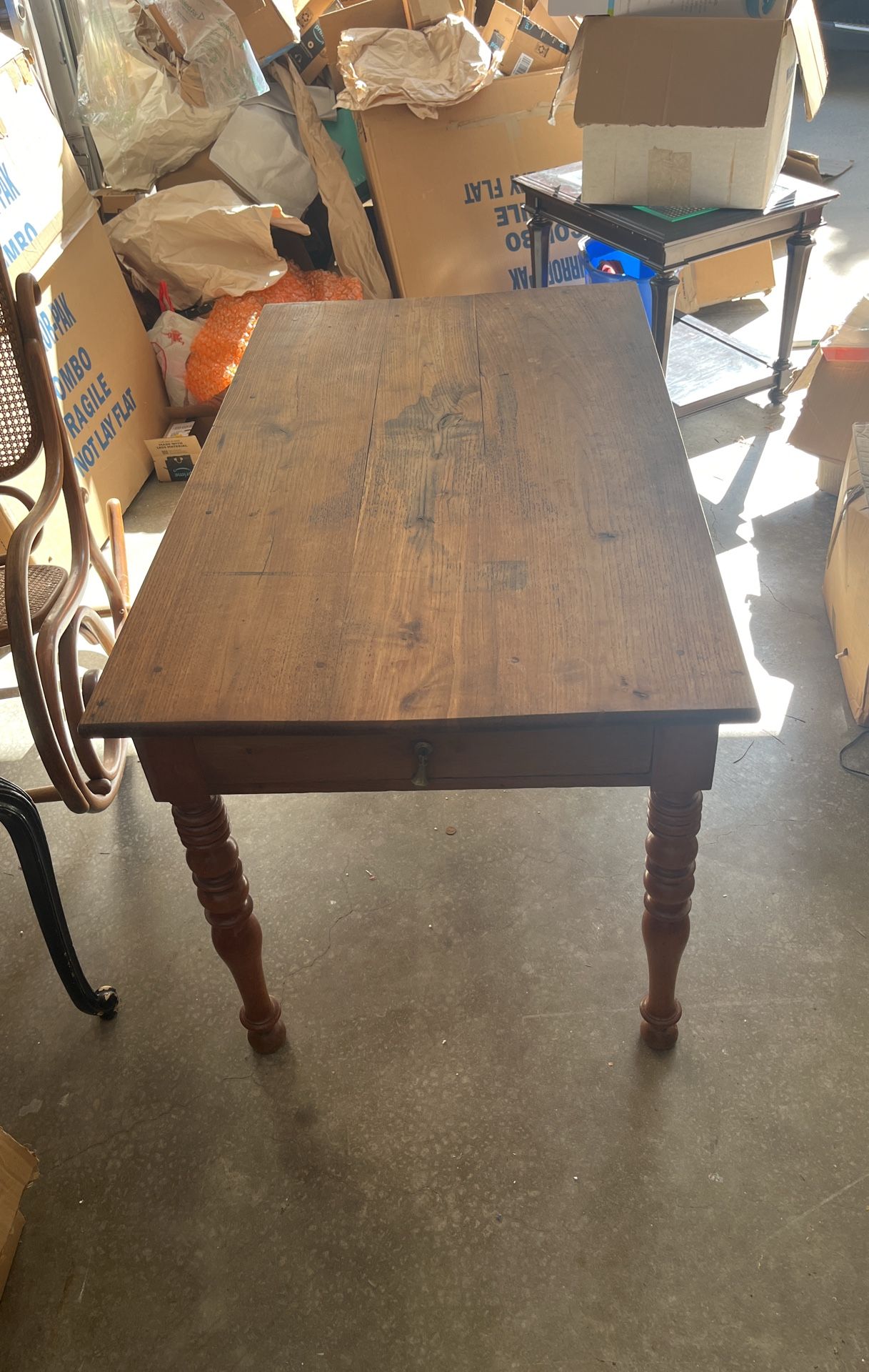 Antique Wood Desk