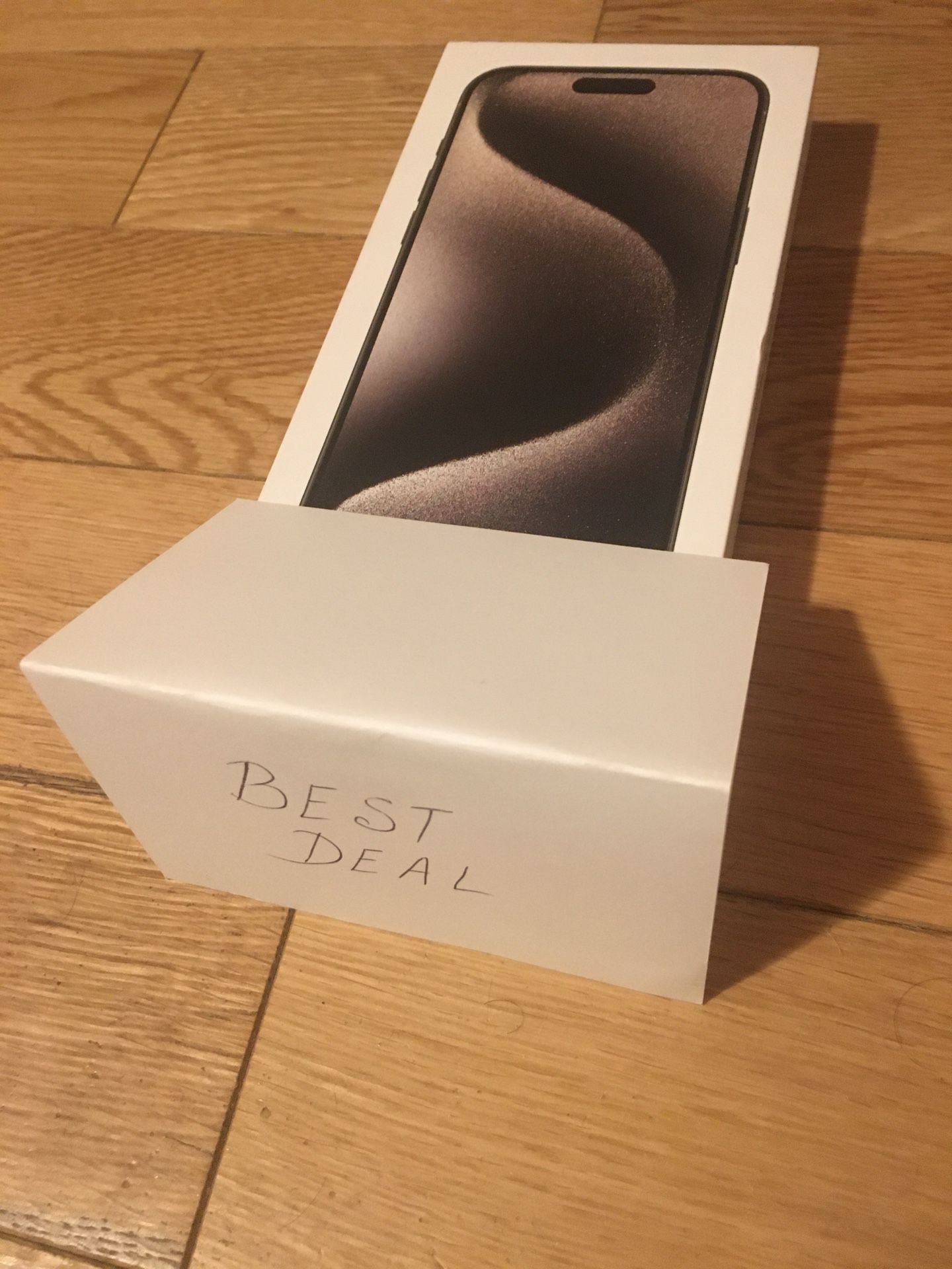 Brand New FULLY PAID Apple iPhone 15 Pro Max 256Gb Natural Titanium AT&T UNOPENED FACTORY SEALED