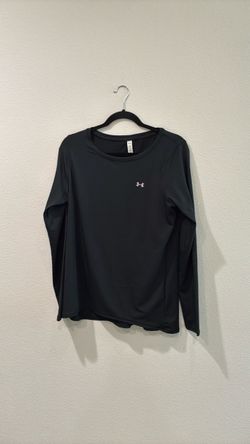 Under Armour Women’s Team Tech Long Sleeve    Black. Sz L
