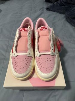 Jordan 1 low Travis Scott Tropical Pink Size 8.5