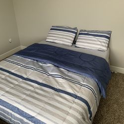 Queen Bed and Adjustable Base