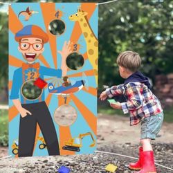 Blippi Birthday Party Toss Game