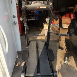 BOWFLEX  SPACE  SAVER TREADCLIMBER TC5,000 TREADMILL IN GOOD WORKING CONDITION. $400.00 OR BEST OFFER.