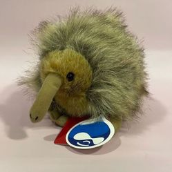 Kiwi Stuff Animal Digital Echidna Plush Toy NWT 8” long Excellent Condition 