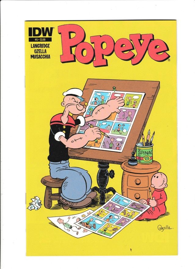 POPEYE #05 (2012) BRUCE OZELLA | TRADE DRESS