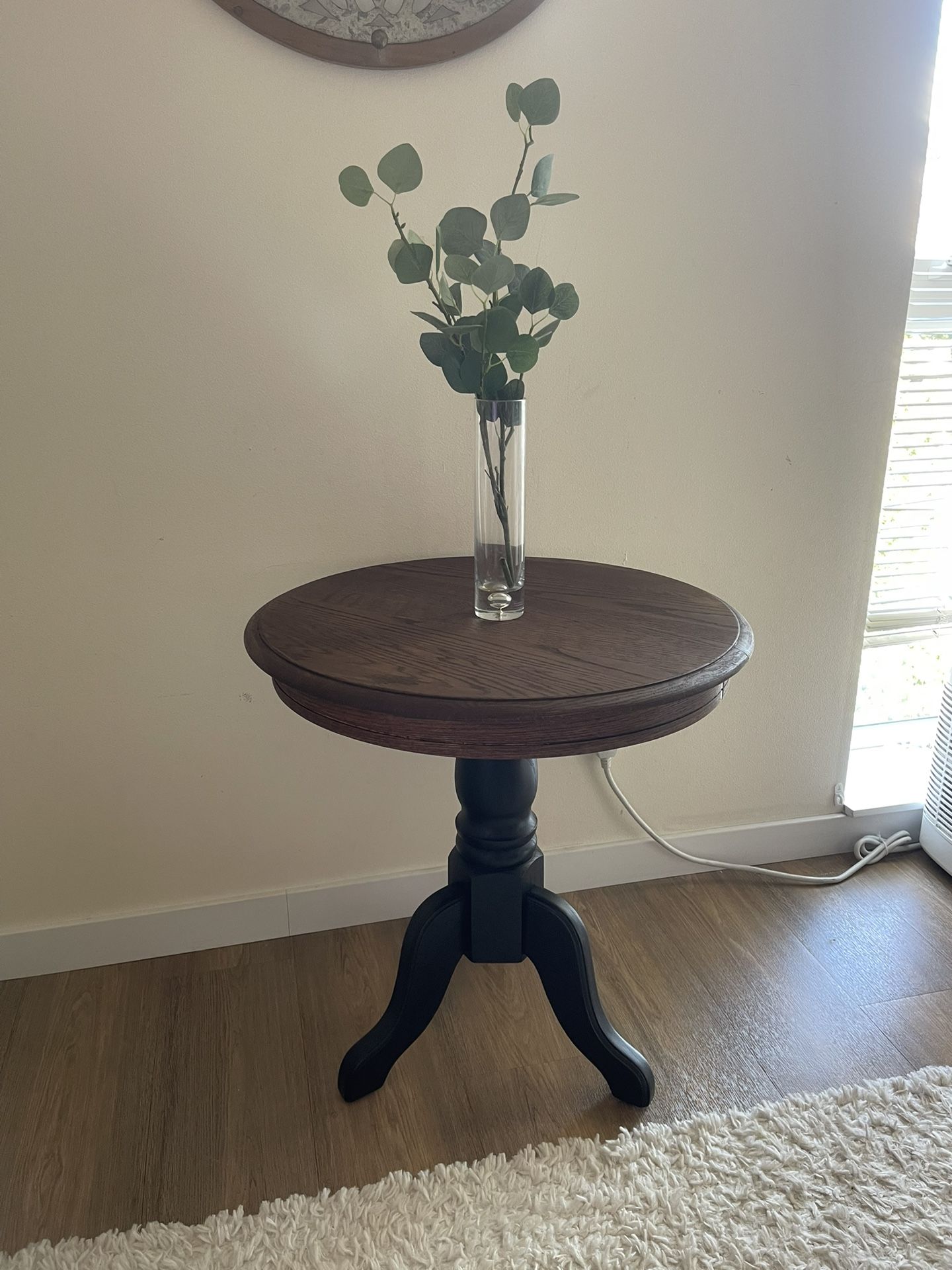 Dark Modern Farmhouse Side/End Table