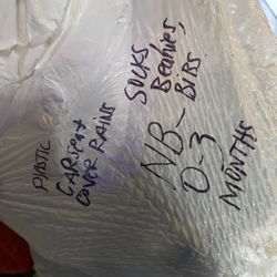 Boy Clothes + XL Size Baby Carrier For Sale