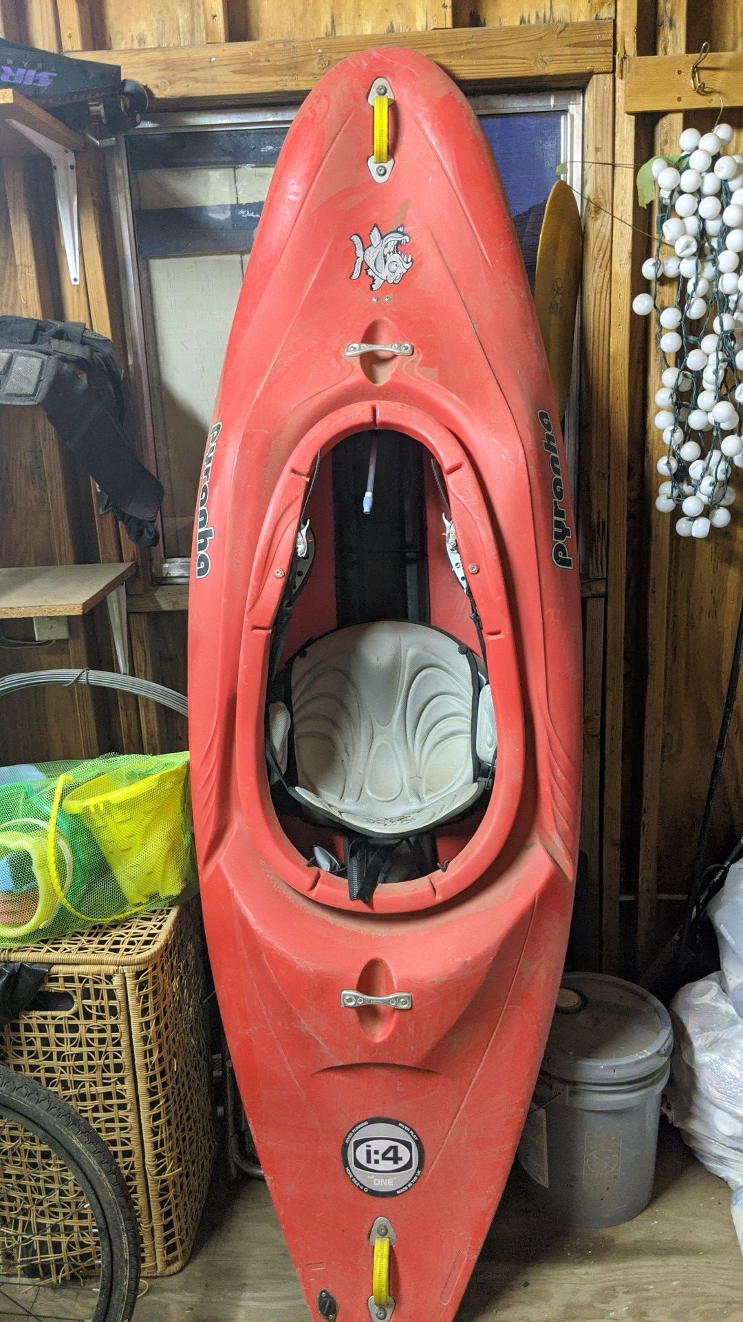 Pyranna white water kayak