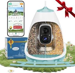 HIXX x CoolFly HiCIRCLE AI Bird Feeder with Camera – Brand New